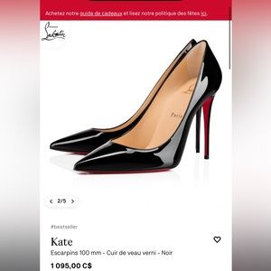 Authentic Louboutins escarpins heels